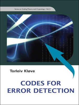 cover image of Codes For Error Detection